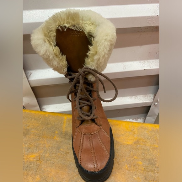 Ralph Lauren Quinta Leather Winter Boots - Picture 7 of 7